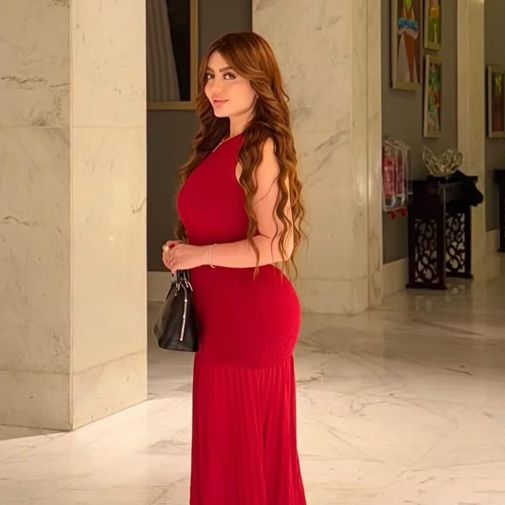 Women's Knit Spliced Midi Dress with Lapel Collar