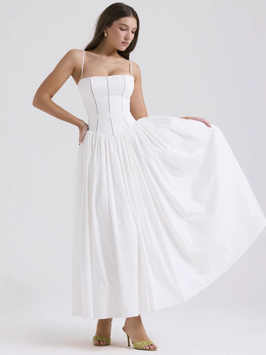 Elegant Slimming Floral Cami Dress