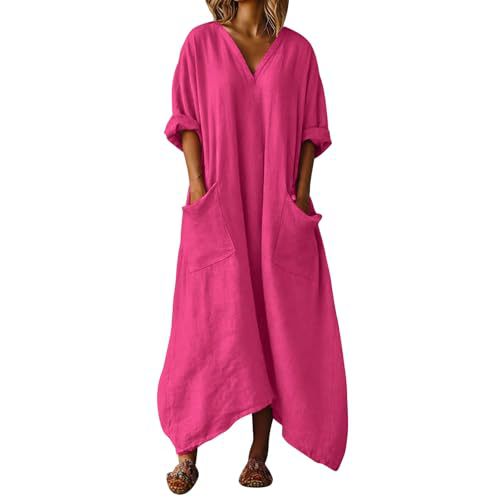 Women's Minimalist Solid Color Elegant Casual A-Line Dress