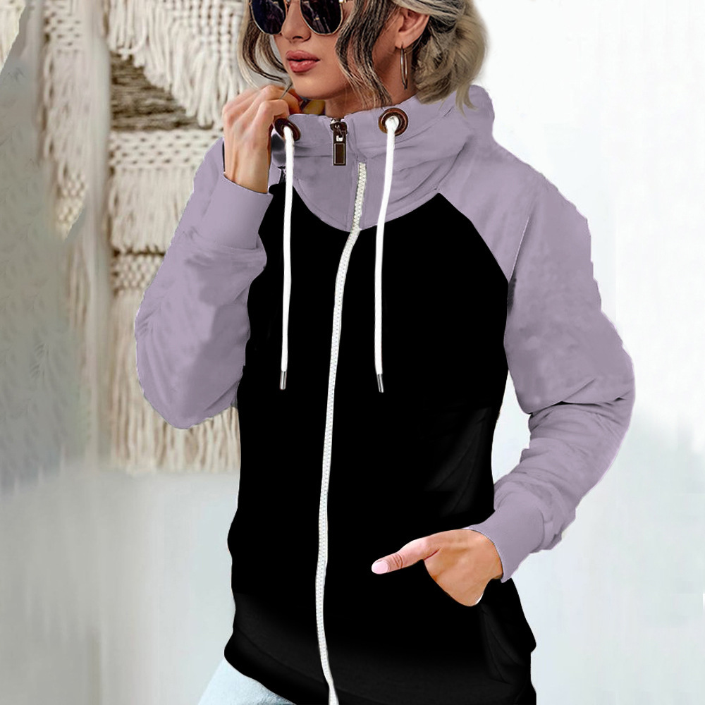 Women's Fleece-Lined Pullover Hoodie Plus Size Loose Fit
