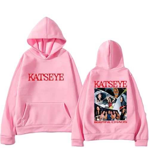 Women's Portrait Print Hoodie Long Sleeve Crewneck Pullover