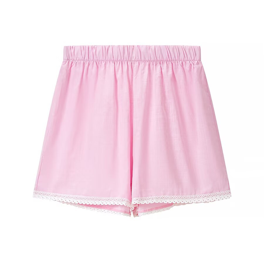 Women's Off-Shoulder Bell-Sleeve Top and Shorts Set
