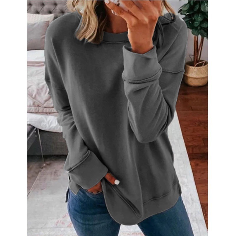 Women's Loose Fit Graffiti Print Pullover Hoodie