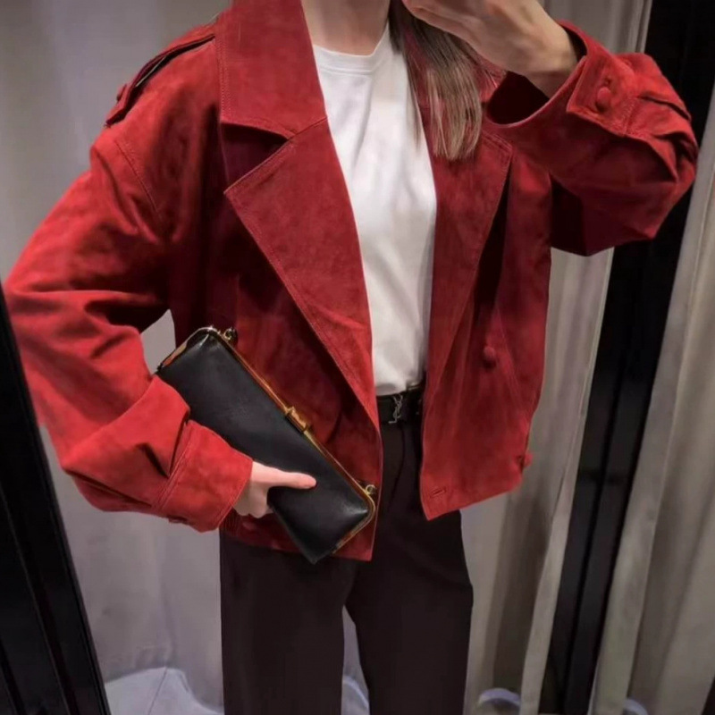 Women's Long Sleeve Blazer Jacket Double-Breasted 3D Pattern