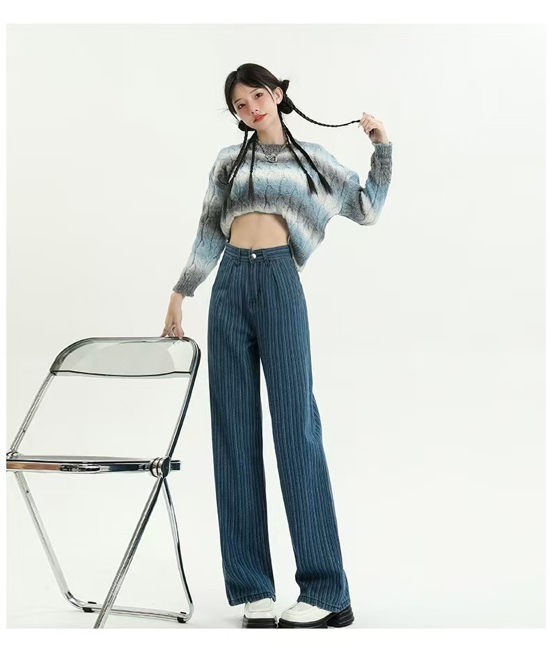 Trendy Color-Block Lazy Style Women's Sweater