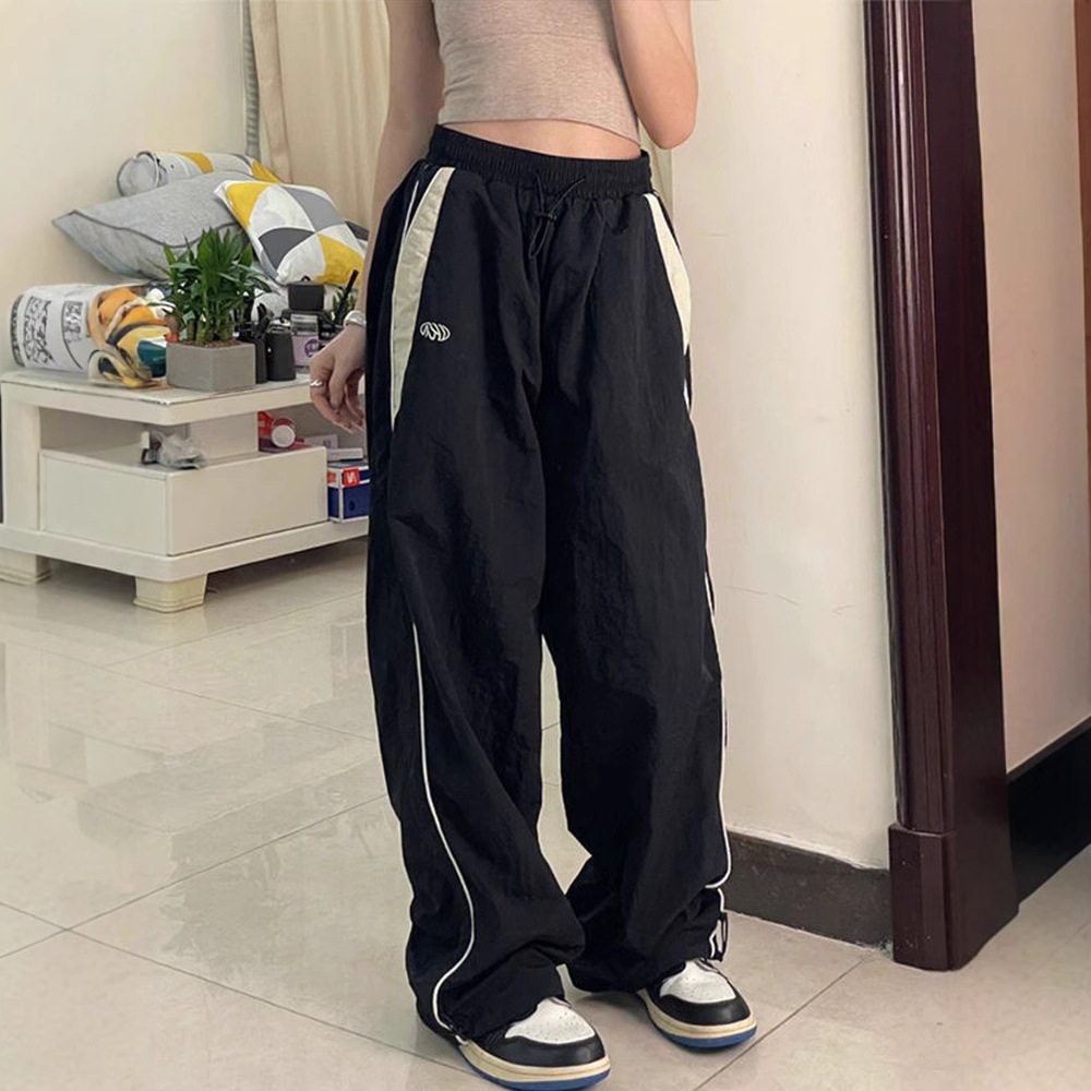 High-Waist Wide-Leg Women's Casual Pants