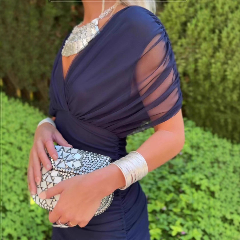 Chiffon Floral Print Off-Shoulder Tube Dress