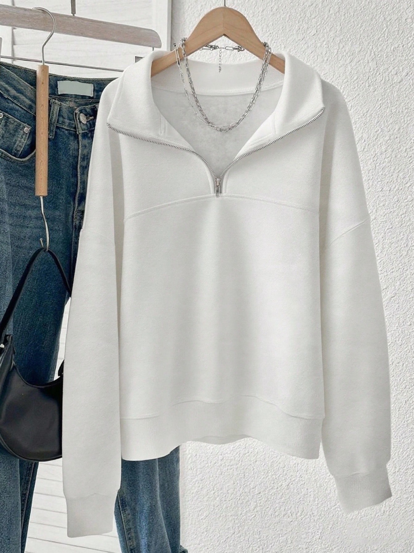 Zip-Up Hoodie Casual Comfortable Everyday Wear
