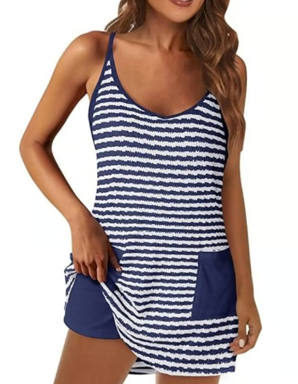 Women's Printed Cami Top and Shorts Set Casual Two-Piece