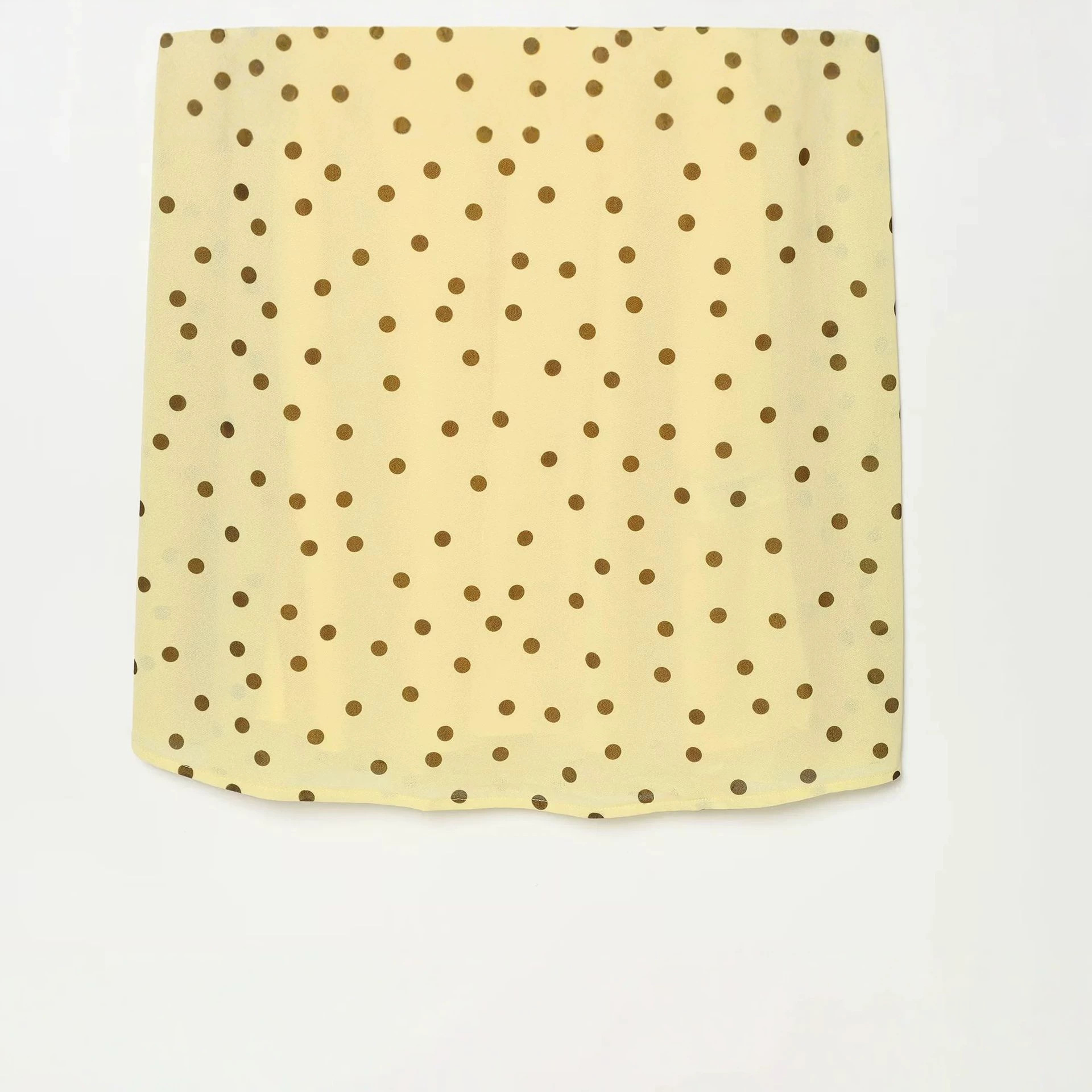 Women's Sleeveless Off-Shoulder Polka Dot Bodycon Midi Dress