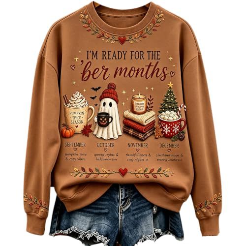 Purple Hummingbird Floral Print Crewneck Long-Sleeve Pullover Sweatshirt