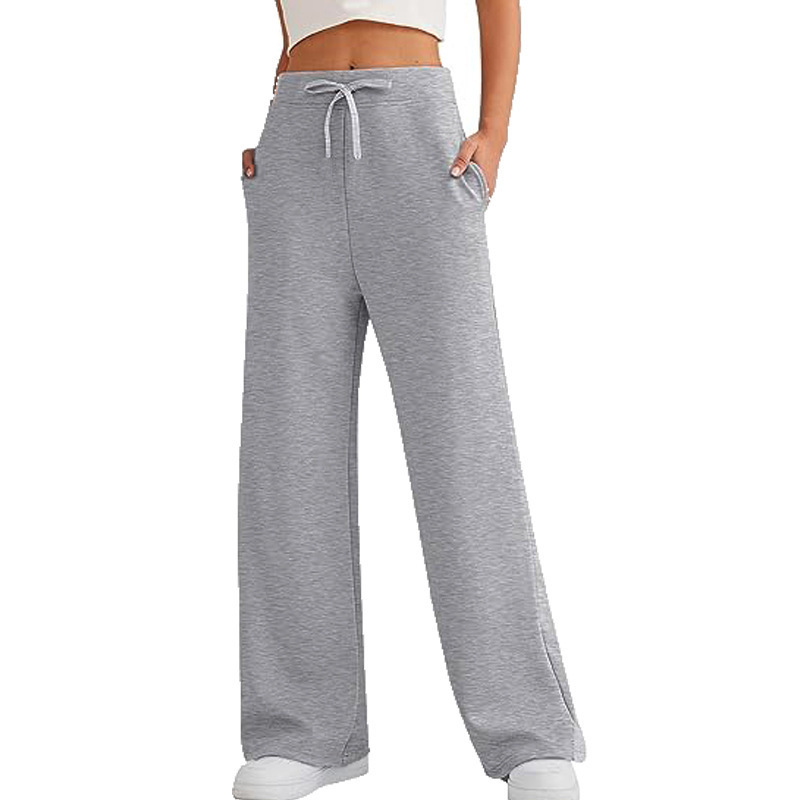 Women's High-Waist Wide-Leg Casual Pants