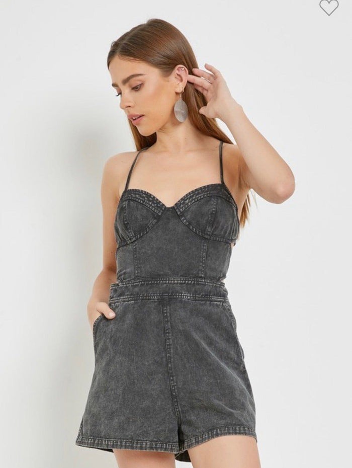 Rustic Washed High-Waist Flare Jeans