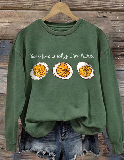 Women's Animal Print Crewneck Sweatshirt