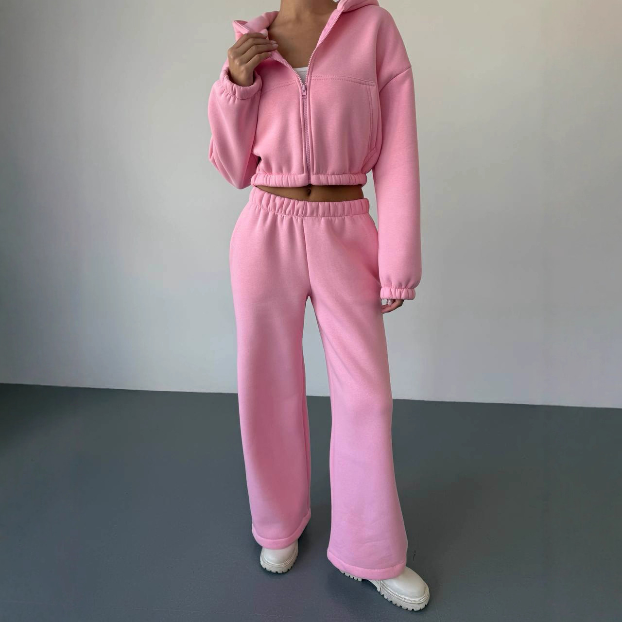 Women's Long Sleeve Sweatsuit Set Casual Two-Piece