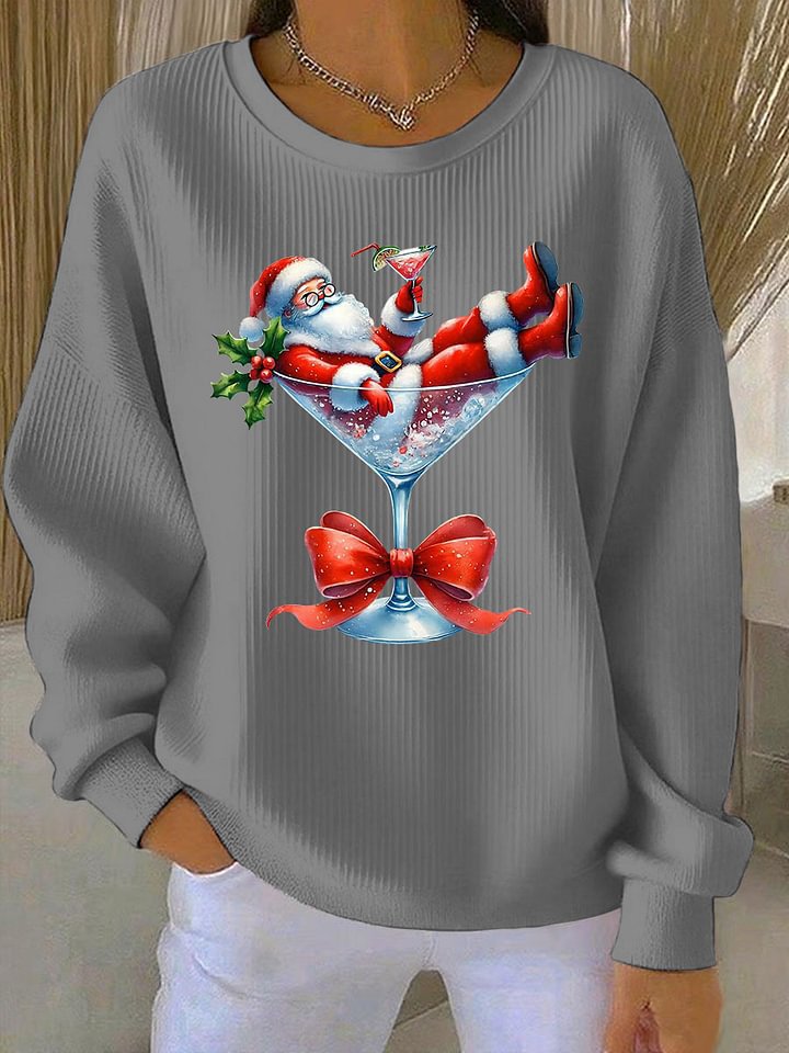 Christmas Pullover Women's Sweatshirt Oversized Crewneck