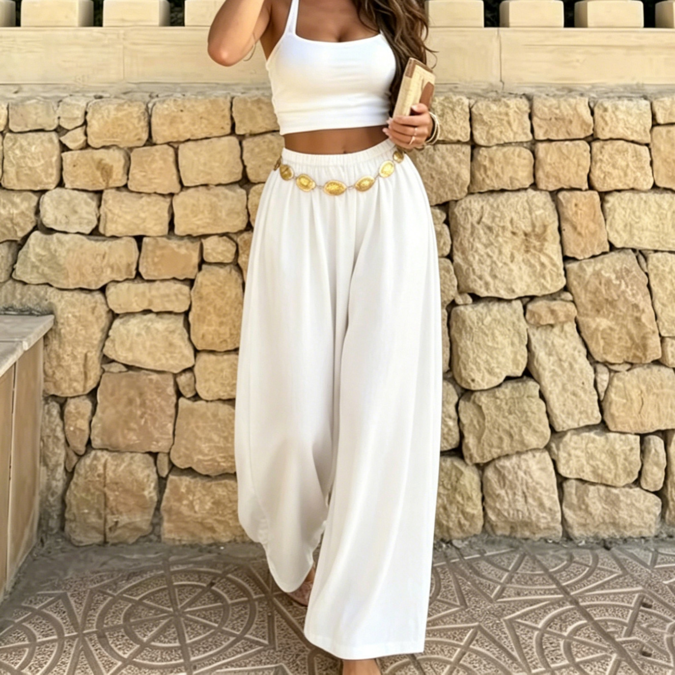 Women's Casual Loose Vintage Lantern Pants