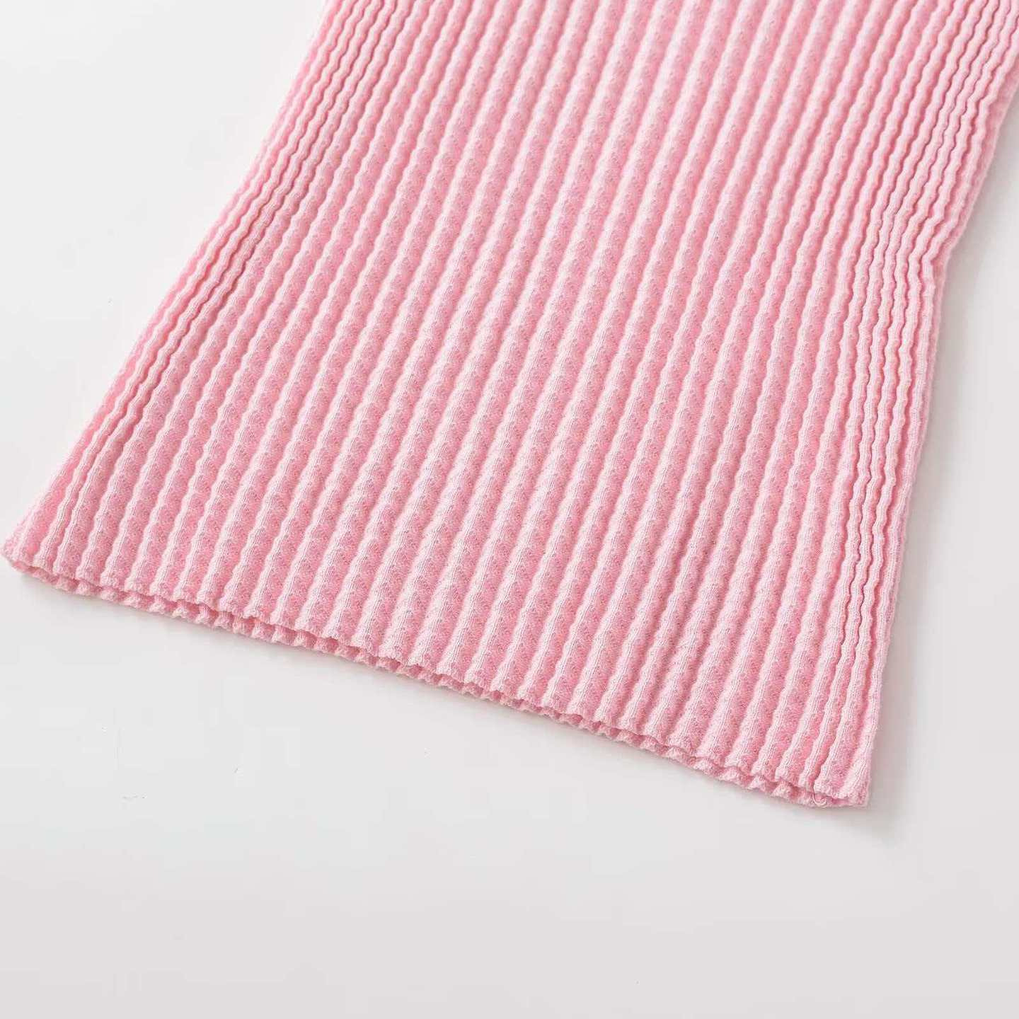 Women's Textured Half Turtleneck Knit Top