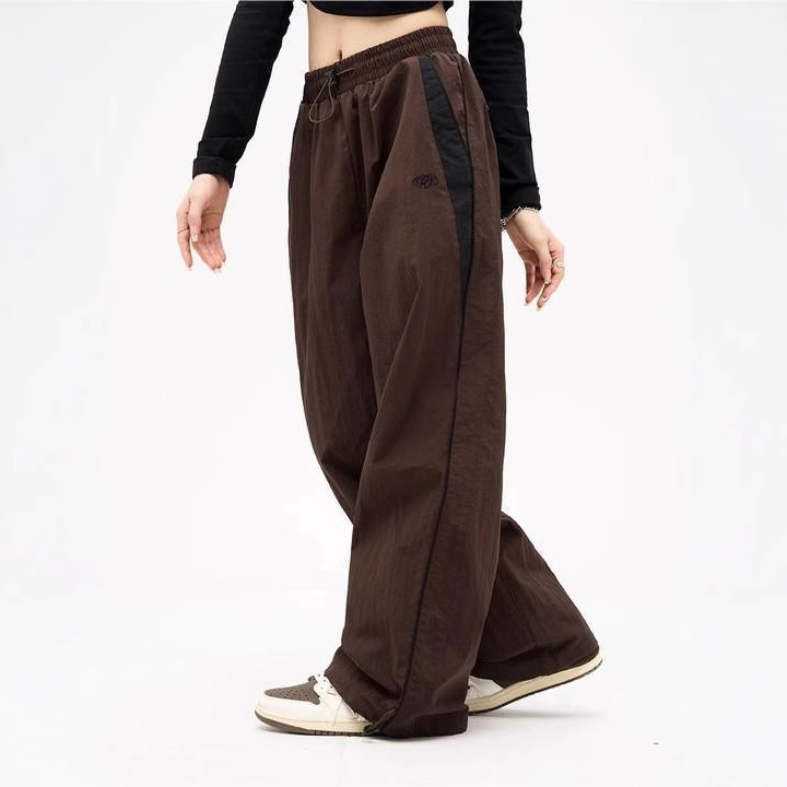 High-Waist Wide-Leg Women's Casual Pants