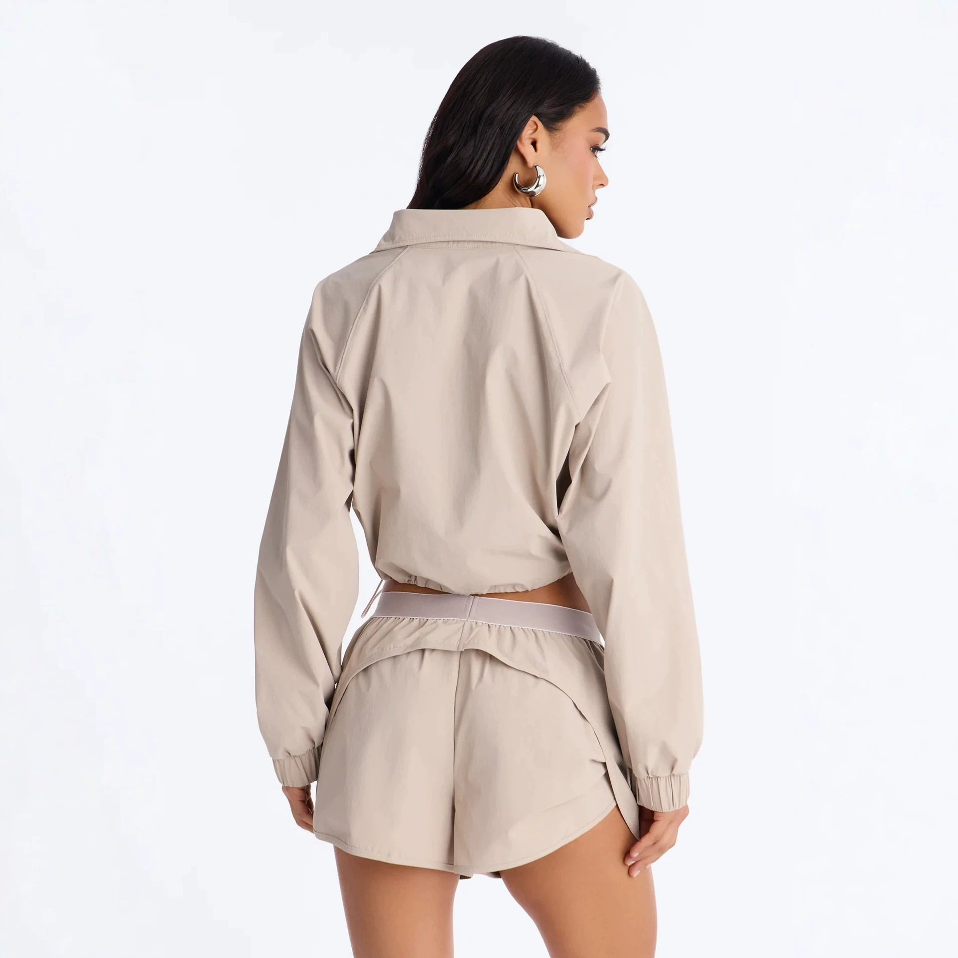 Women's Casual Pullover Top and Shorts Set