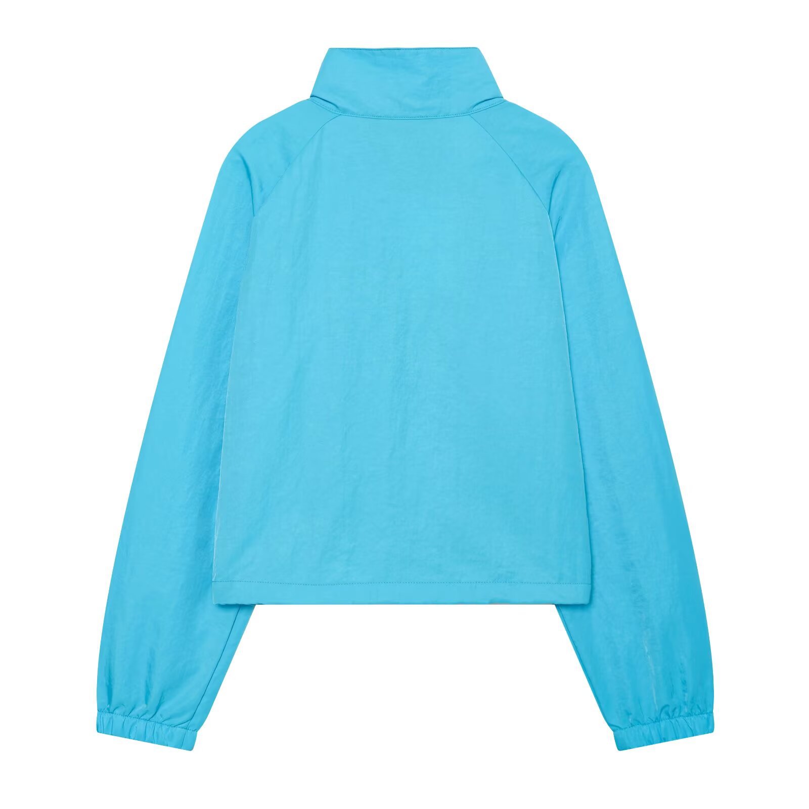 Women's Stand Collar Solid Color Casual Jacket
