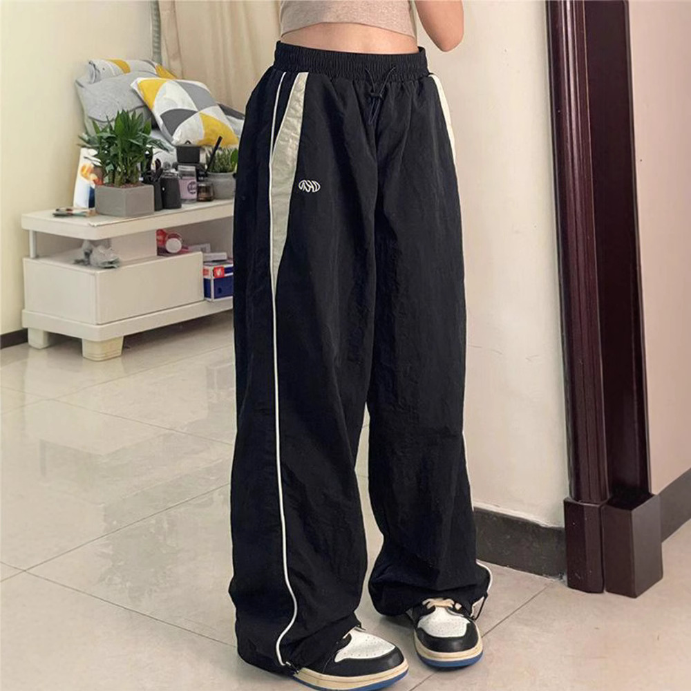 High-Waist Wide-Leg Women's Casual Pants
