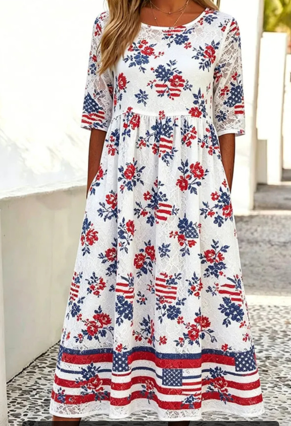 Women's Boho Floral Print Ruched Bodycon Midi Dress Sleeveless