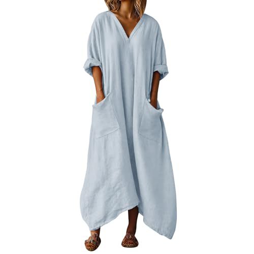 Women's Minimalist Solid Color Elegant Casual A-Line Dress