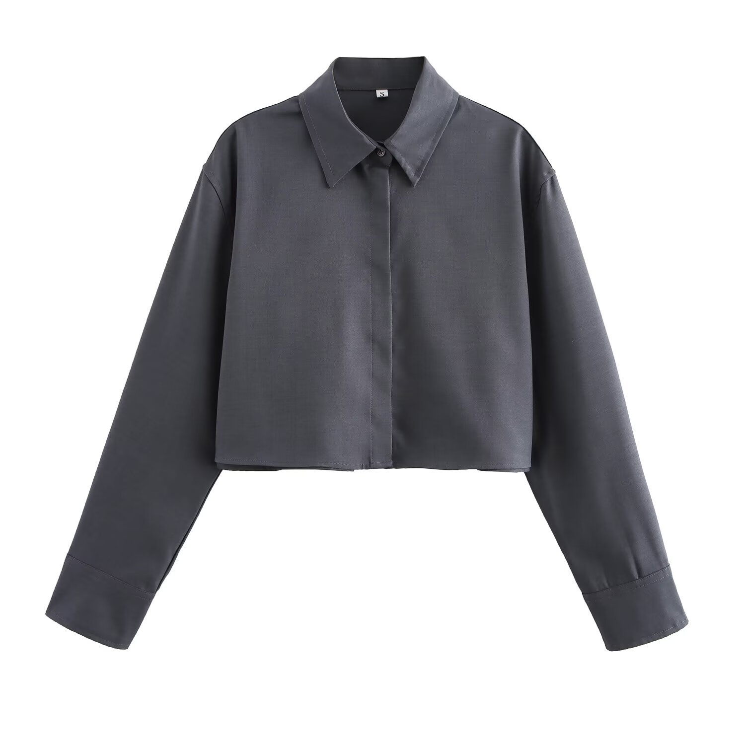 Women's Drapey Short Shirt & High-Waist Shorts Set