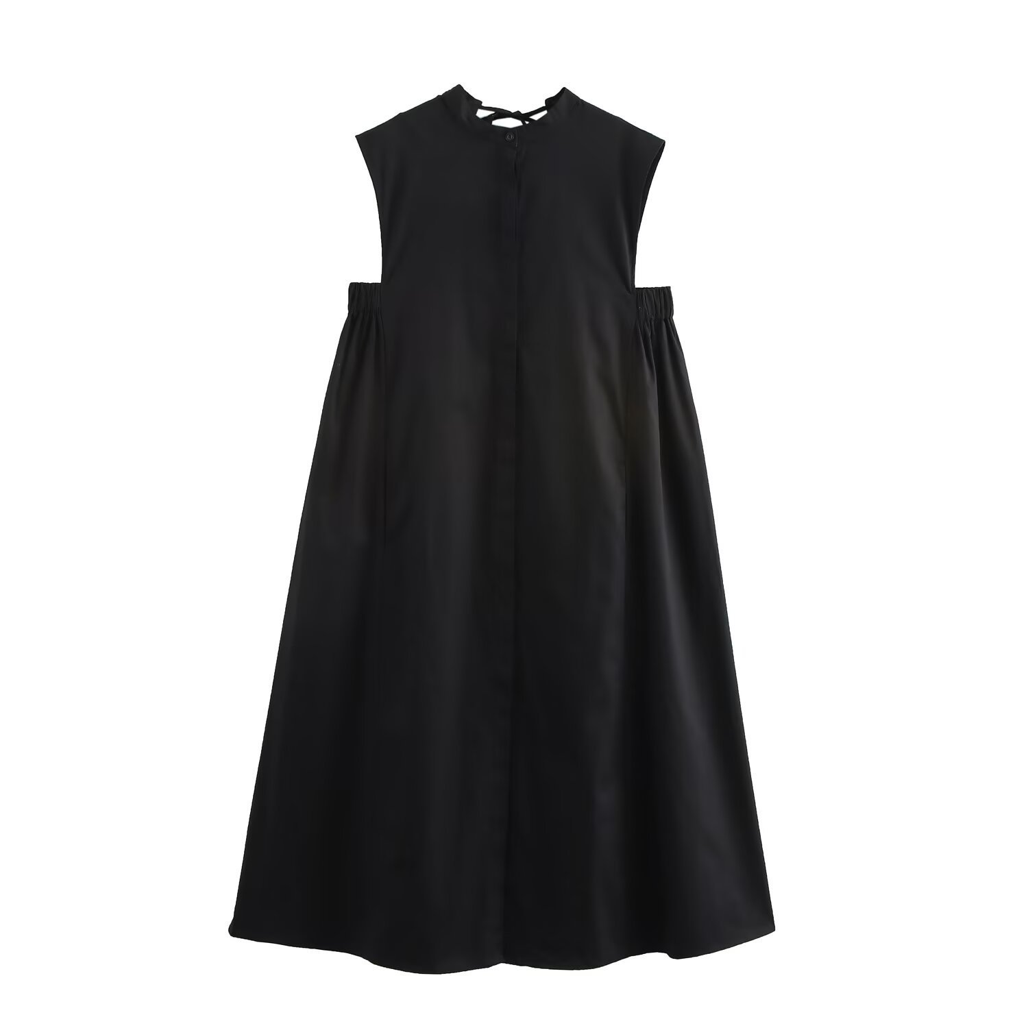 Women's Sleeveless Loose Midi Dress