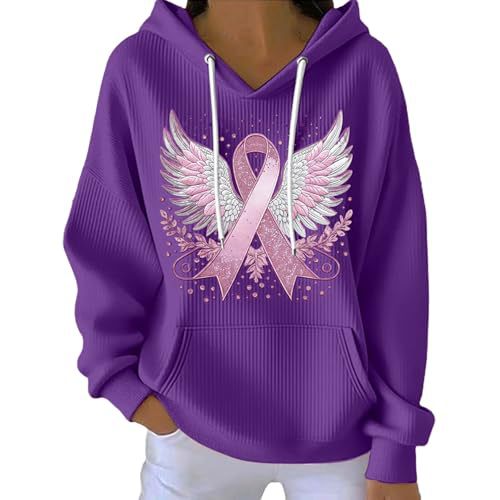 Women's Ribbon Wings Animal Print Hoodie