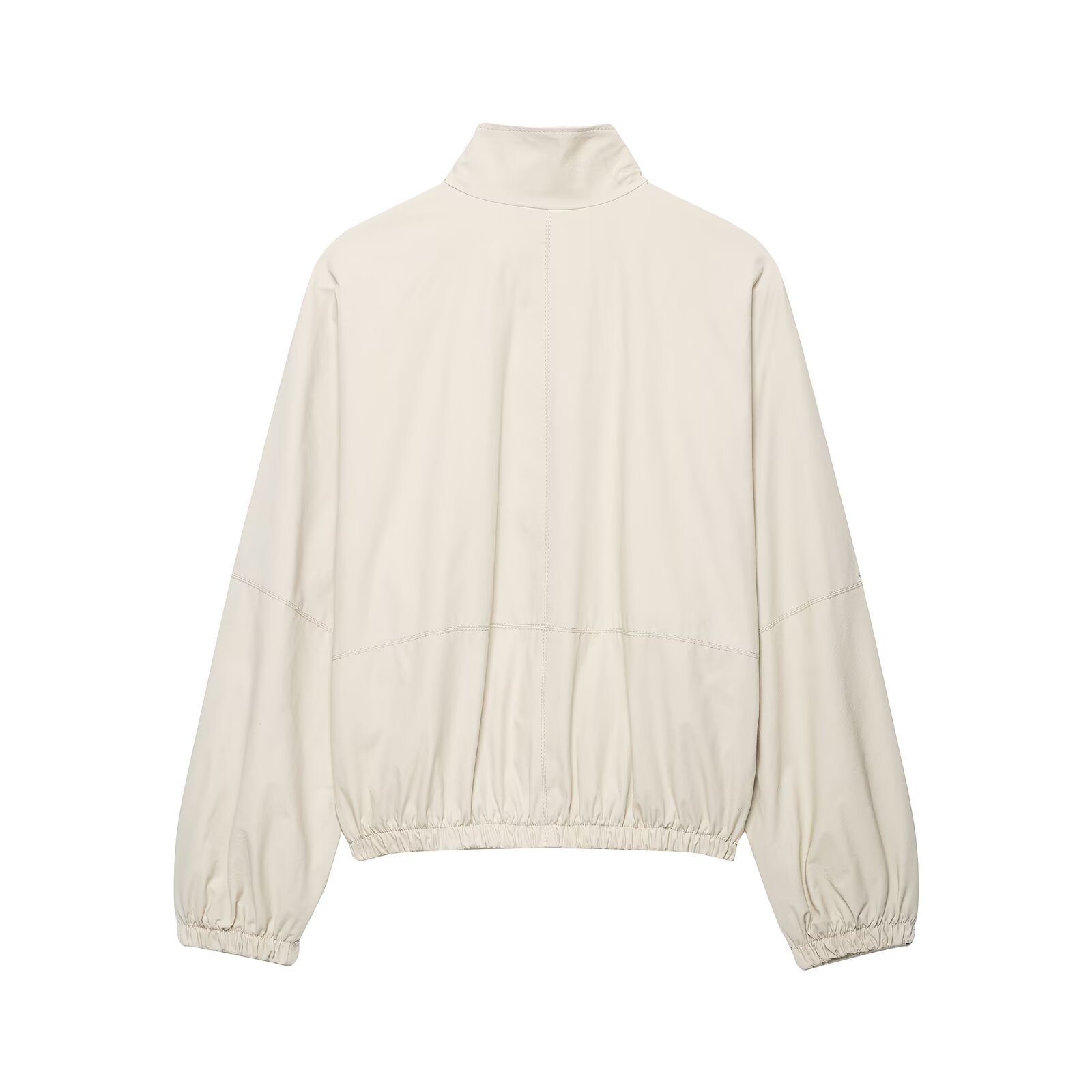 Women's Color-Block Trim Bomber Jacket