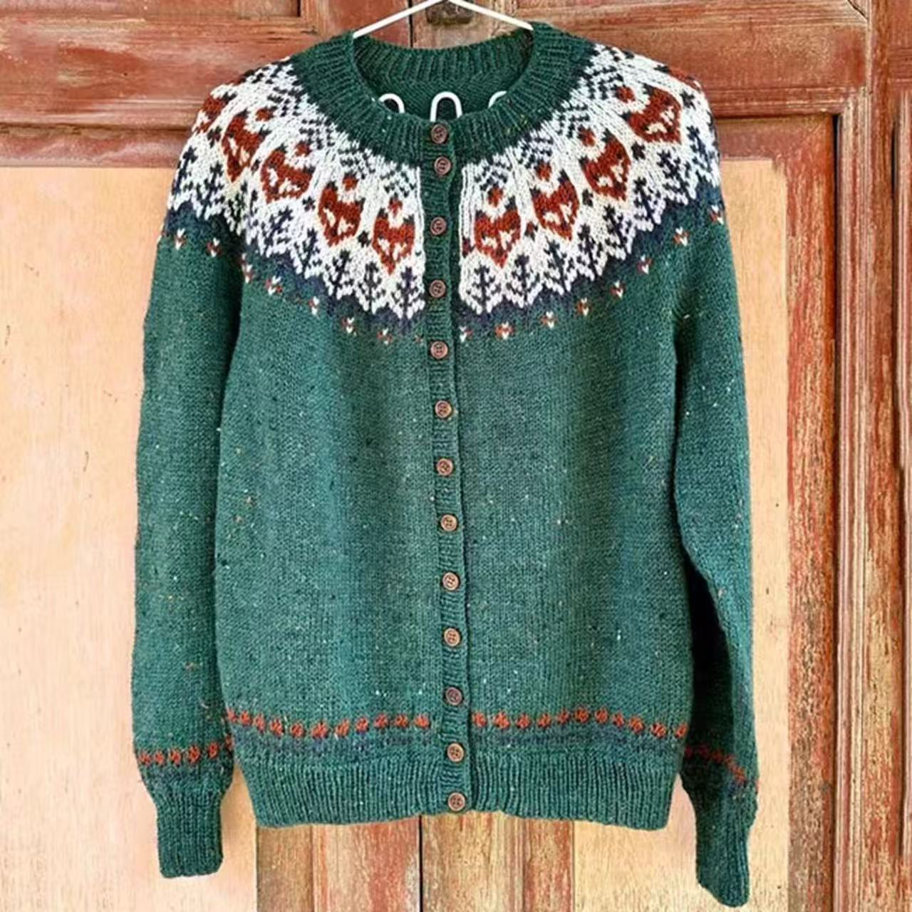 Women's Colorblock Open-Front Cardigan Sweater