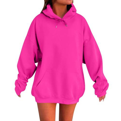 Women's Elegant Print Hoodie Long Sleeve Crew Neck
