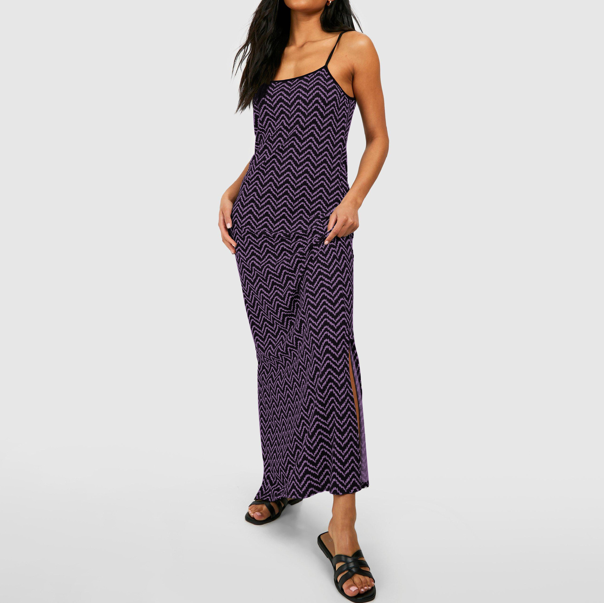 Women's Sleeveless Split Thigh Long Dress