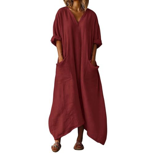 Women's Minimalist Solid Color Elegant Casual A-Line Dress