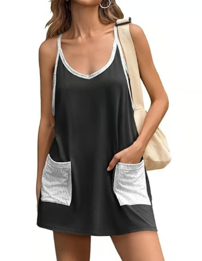 Women's Printed Cami Top and Shorts Set Casual Two-Piece
