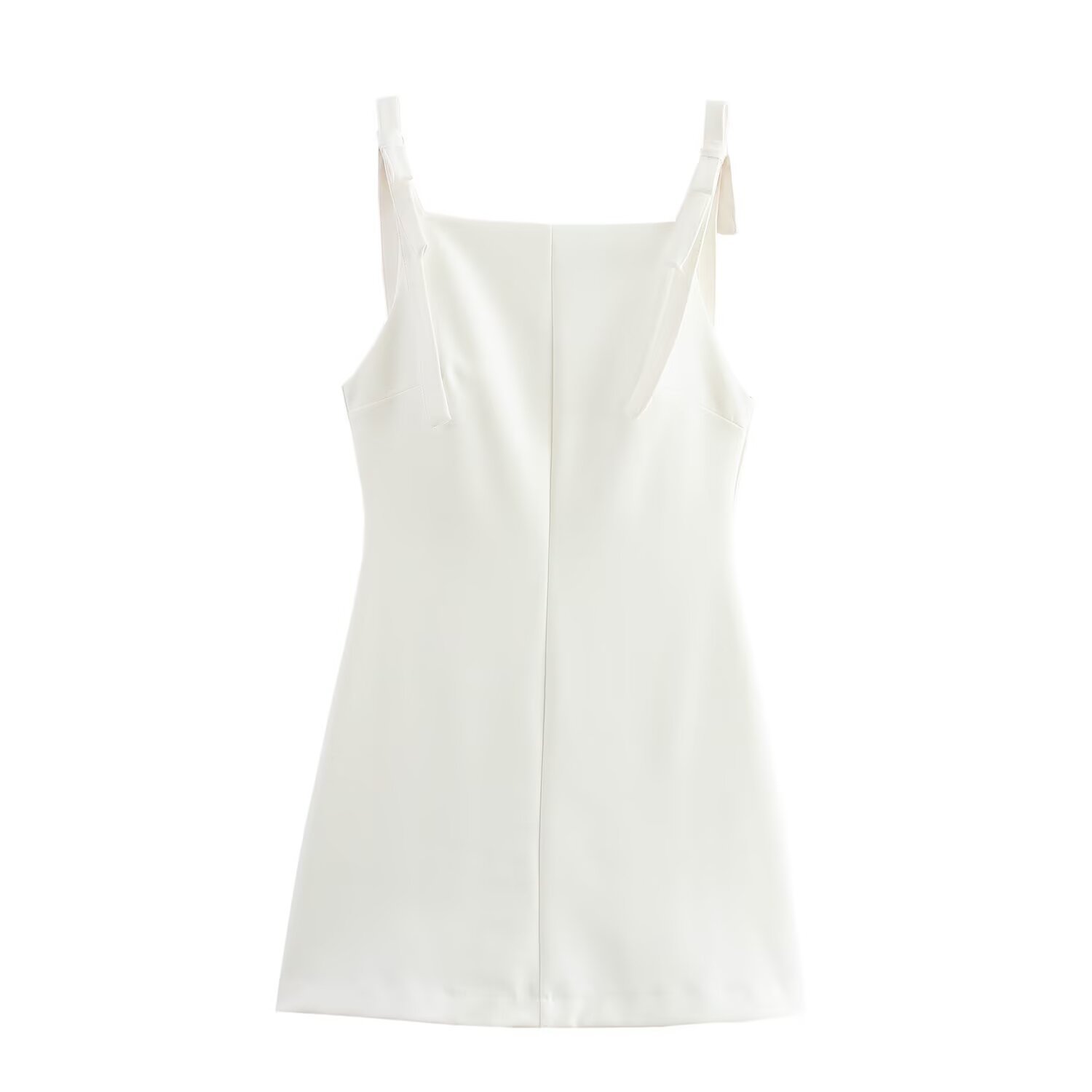 Women's Sleeveless Tie-Strap A-Line Midi Dress