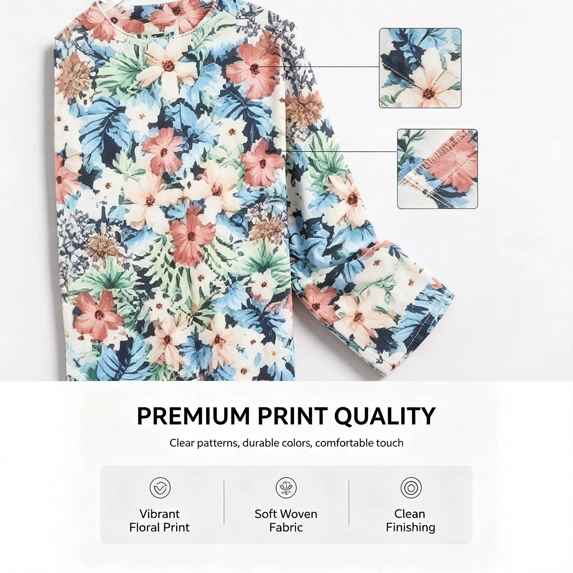 3D Print Christmas Sweater Women's Crewneck Long Sleeve Pullover