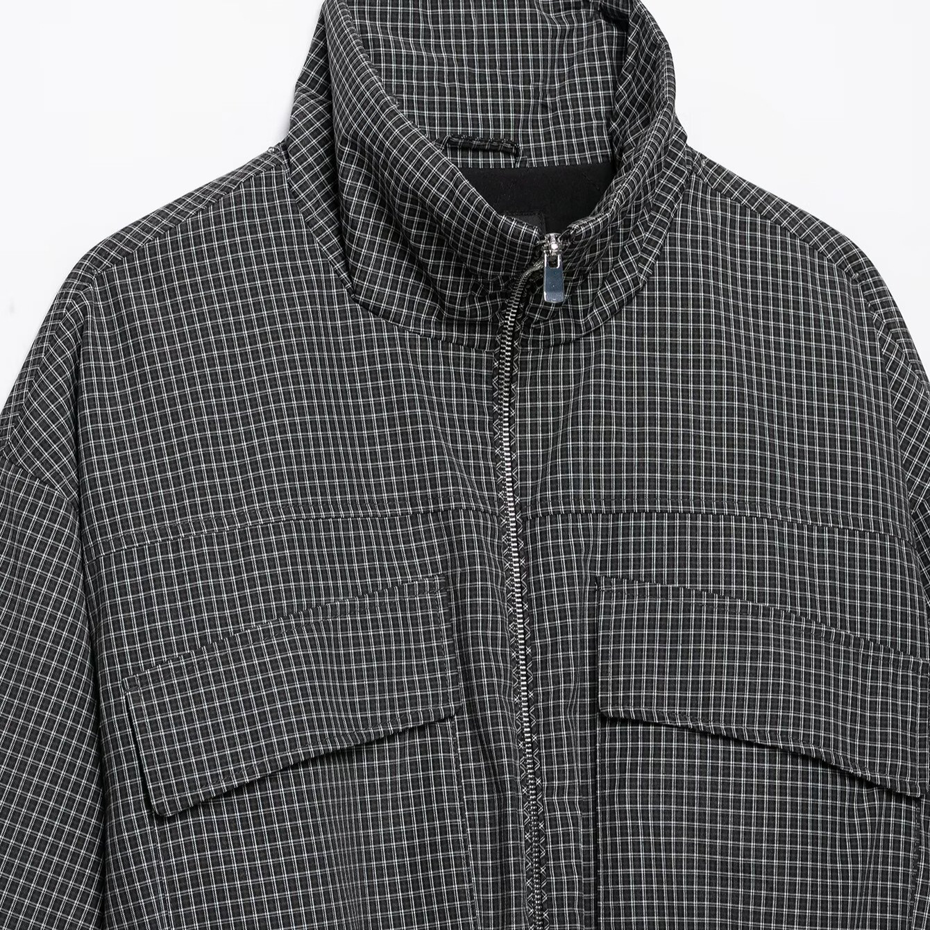 Houndstooth Waist-Cinched Women's Coat
