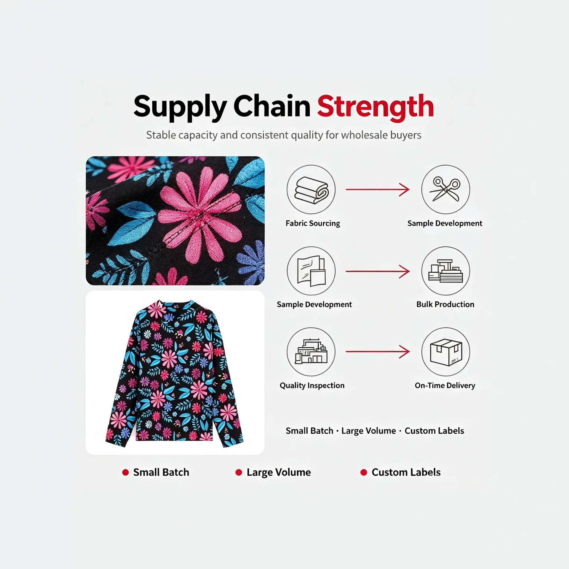 3D Christmas Print Crewneck Knit Sweater