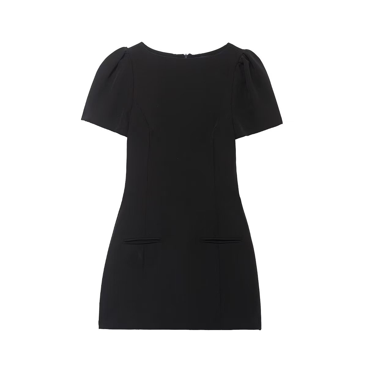 Women's Slim Fit Pleated Short Dress