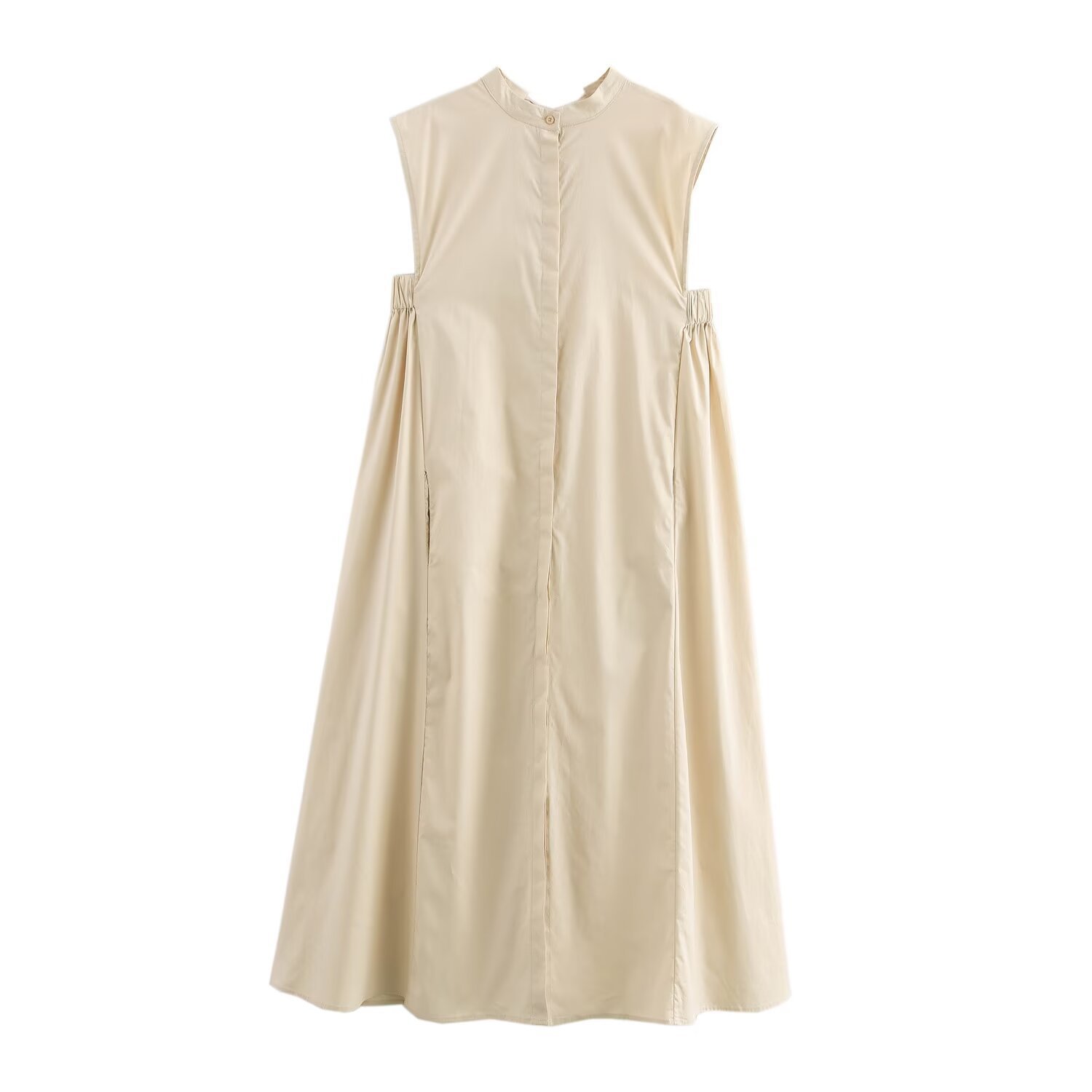 Women's Sleeveless Loose Midi Dress