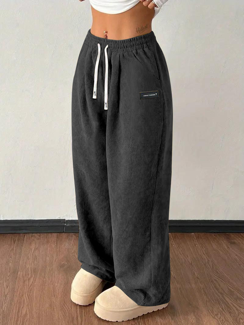 Corduroy Loose Casual Pants for Women