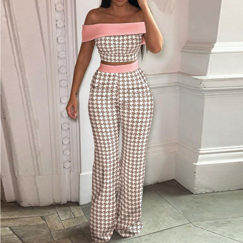 Women's Two-Piece Printed Set Casual Daily Outfit