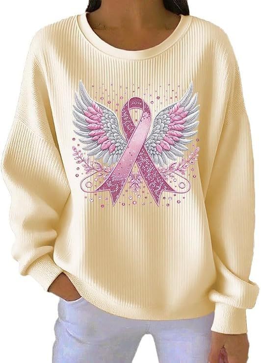 Angel Wings Ribbon Bow Print Women's Hoodie