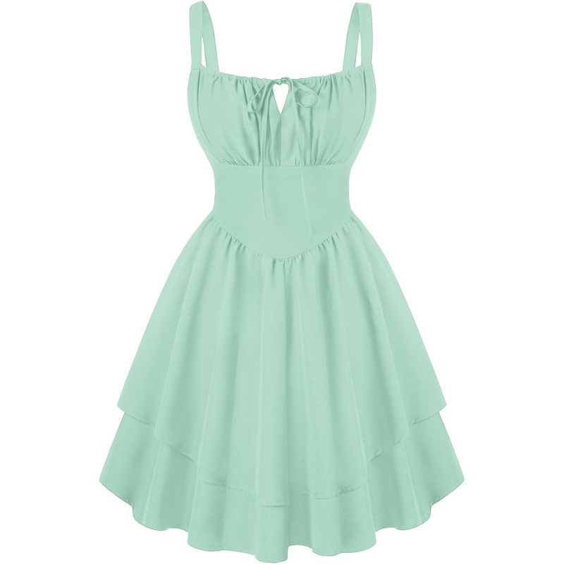 Sexy Tie-Strap Cami Dress Women's Summer Fashion