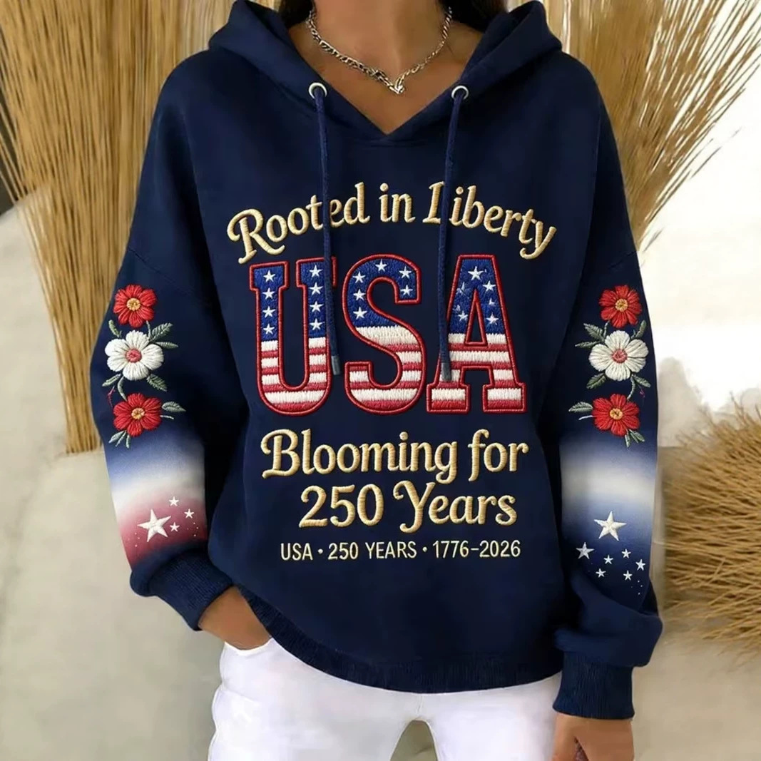 Women's Casual Graphic Print Hoodie