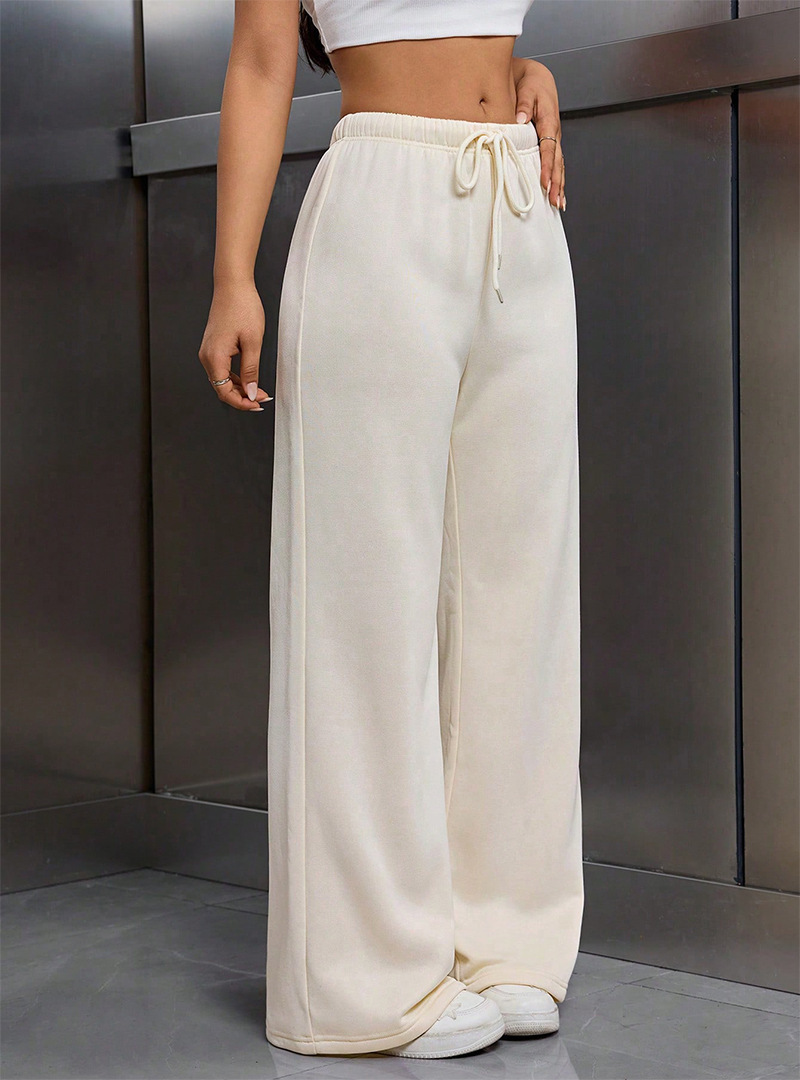 Women's Low-Rise Wide-Leg Casual Pants