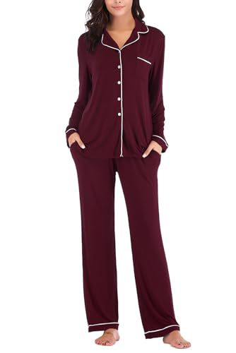 Women's Cuban Collar Printed Long Sleeve Button Set
